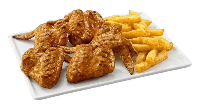 5 Full Flame Grilled Chicken Wings