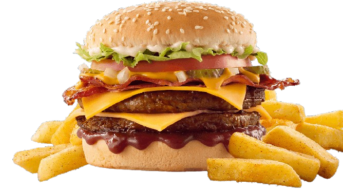 Big Bacon King Steer Burger