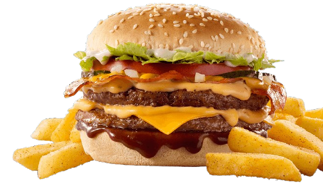 Double Cheese Bacon Burger