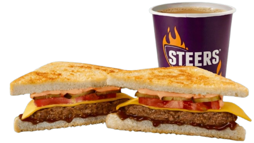 Beef Patty & Cheese Toasted Sandwich