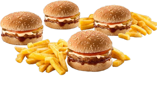 4 Original Steers Burgers